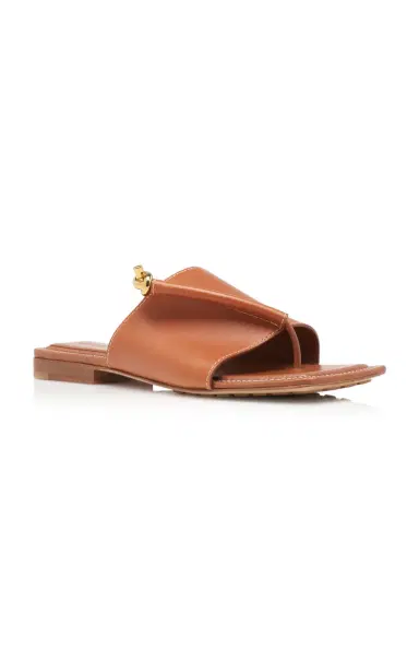 Bottega Veneta Solstice Embellished Leather Sandals | Thumbnail 5
