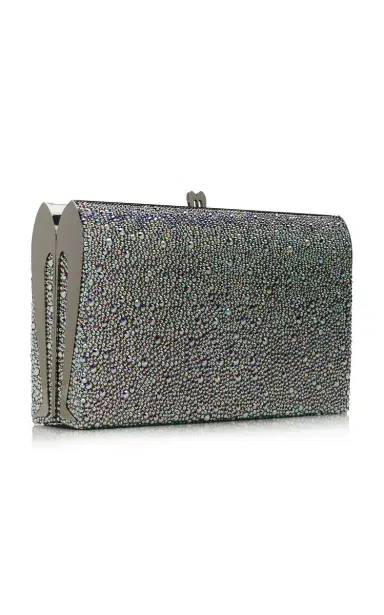 Christian Louboutin Fetish Crystal-Embellished Clutch | Thumbnail 5 Christian Louboutin Fetish Crystal-Embellished Clutch | Thumbnail 5
