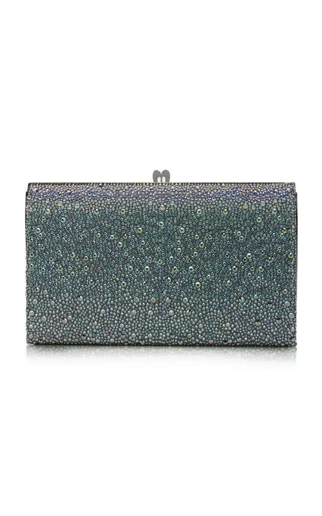 Christian Louboutin Fetish Crystal-Embellished Clutch