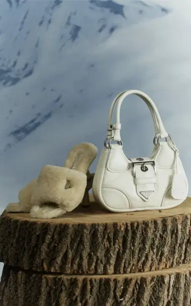 Prada Shearling Mules | Thumbnail 2
