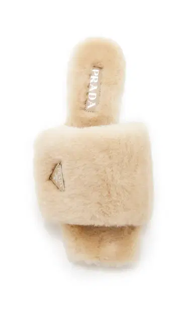Prada Shearling Mules | Thumbnail 4