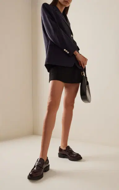 Prada Leather Loafers | Thumbnail 2 Prada Leather Loafers | Thumbnail 2