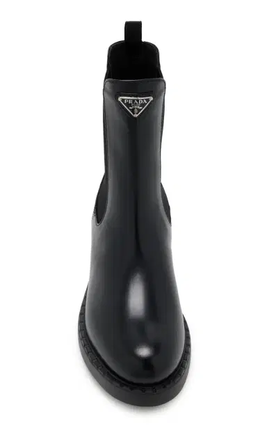 Prada Leather Chelsea Boots | Thumbnail 3 Prada Leather Chelsea Boots | Thumbnail 3