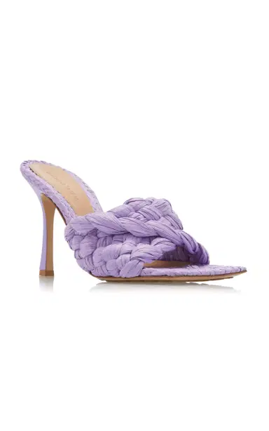 Bottega Veneta Stretch Raffia Sandals | Thumbnail 6 Bottega Veneta Stretch Raffia Sandals | Thumbnail 6
