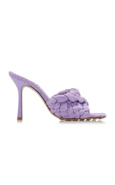 Bottega Veneta Stretch Raffia Sandals | Thumbnail 1 Bottega Veneta Stretch Raffia Sandals | Thumbnail 1