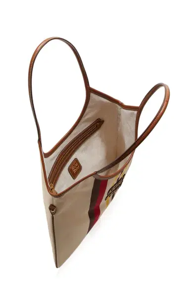 Miu Miu Ivy Canvas Tote Bag | Thumbnail 5 Miu Miu Ivy Canvas Tote Bag | Thumbnail 5