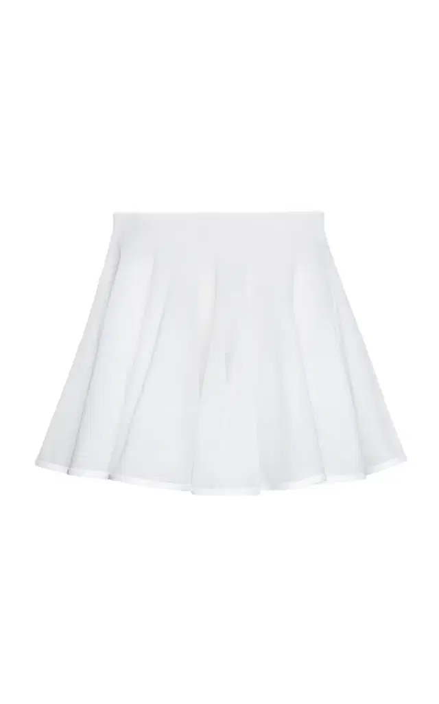 ALAÏA Cotton Skater Mini Skirt