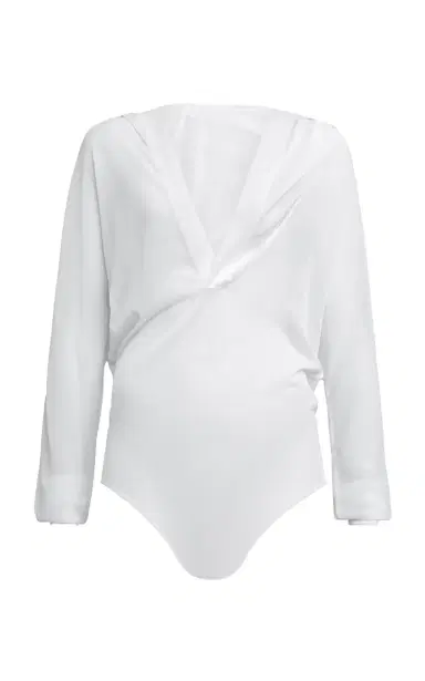 Alaïa Hooded Knit Bodysuit | Thumbnail 1