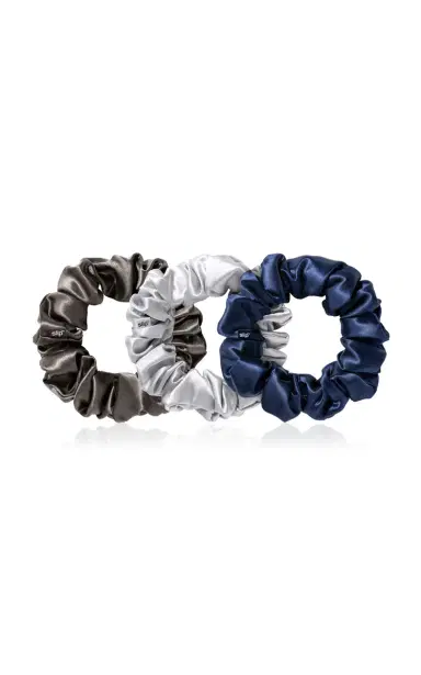 Slip Set-of-Three Large Silk Scrunchies | Thumbnail 9 Slip Set-of-Three Large Silk Scrunchies | Thumbnail 9