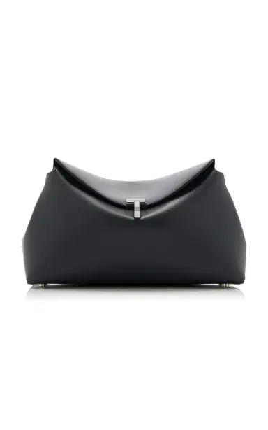TOTEME T-Lock Leather Clutch | Thumbnail 6