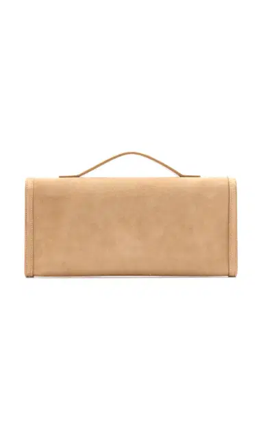 Roger Vivier Belle Vivier Suede Clutch | Thumbnail 4 Roger Vivier Belle Vivier Suede Clutch | Thumbnail 4