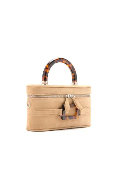 Roger Vivier Belle Vivier Suede Mini Vanity Bag | Thumbnail 3 Roger Vivier Belle Vivier Suede Mini Vanity Bag | Thumbnail 3