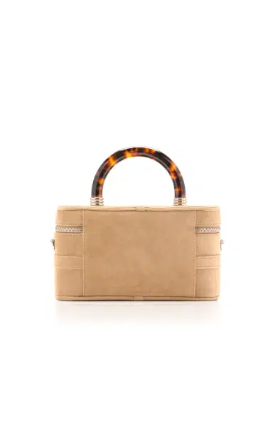 Roger Vivier Belle Vivier Suede Mini Vanity Bag | Thumbnail 4 Roger Vivier Belle Vivier Suede Mini Vanity Bag | Thumbnail 4