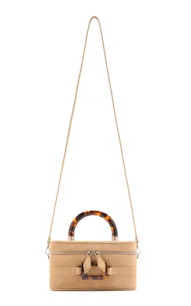 Roger Vivier Belle Vivier Suede Mini Vanity Bag | Thumbnail 5 Roger Vivier Belle Vivier Suede Mini Vanity Bag | Thumbnail 5
