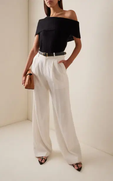 Heirlome Isabel Off-The-Shoulder Cashmere Top | Thumbnail 3