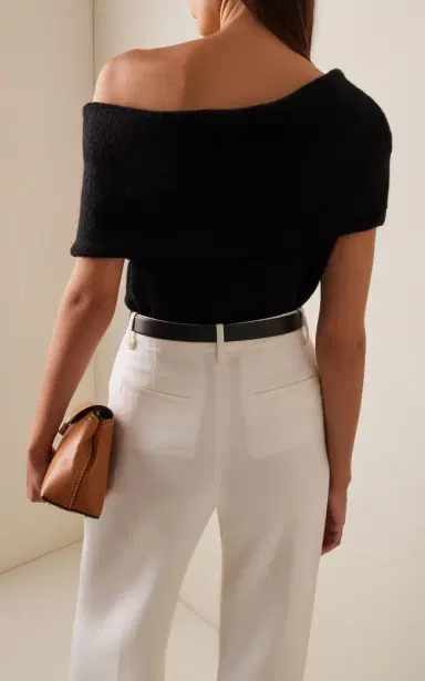 Heirlome Isabel Off-The-Shoulder Cashmere Top | Thumbnail 4