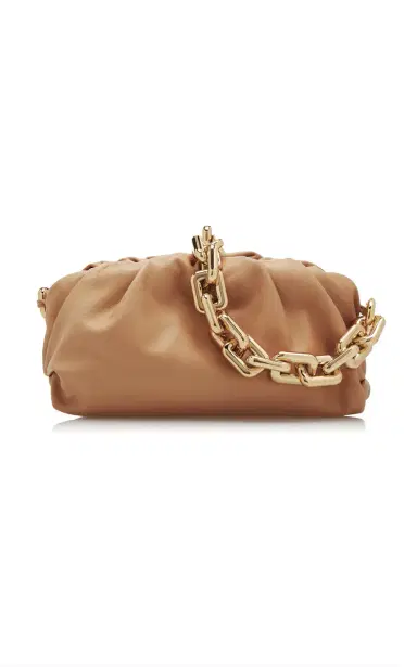 Bottega Veneta The Chain Pouch Leather Clutch | Thumbnail 1 Bottega Veneta The Chain Pouch Leather Clutch | Thumbnail 1