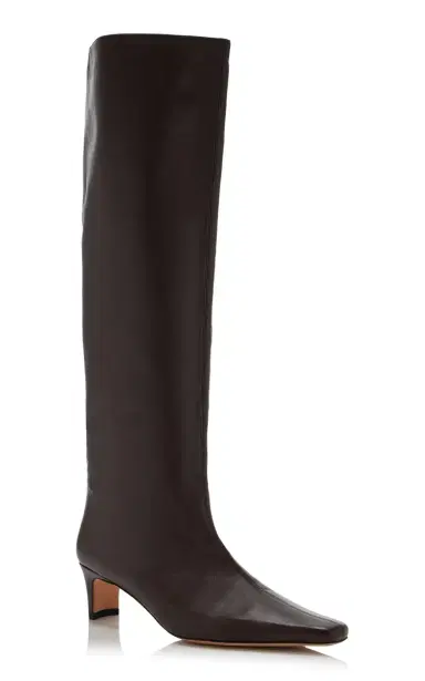 Staud Wally Leather Knee Boots | Thumbnail 4 Staud Wally Leather Knee Boots | Thumbnail 4