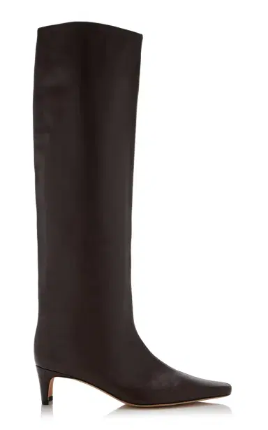 Staud Wally Leather Knee Boots | Thumbnail 1 Staud Wally Leather Knee Boots | Thumbnail 1