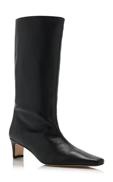 STAUD Wally Leather Mid-Calf Boots | Thumbnail 4 STAUD Wally Leather Mid-Calf Boots | Thumbnail 4