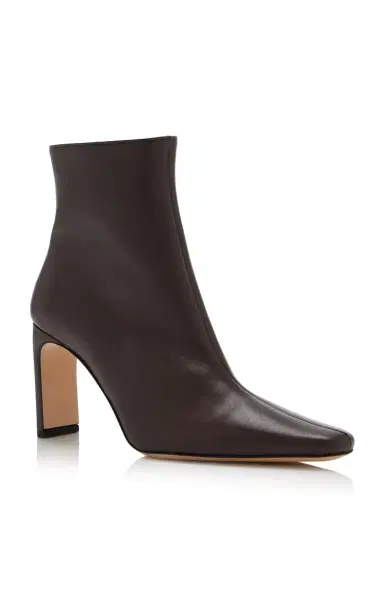 STAUD Wally Leather Ankle Boots | Thumbnail 4 STAUD Wally Leather Ankle Boots | Thumbnail 4