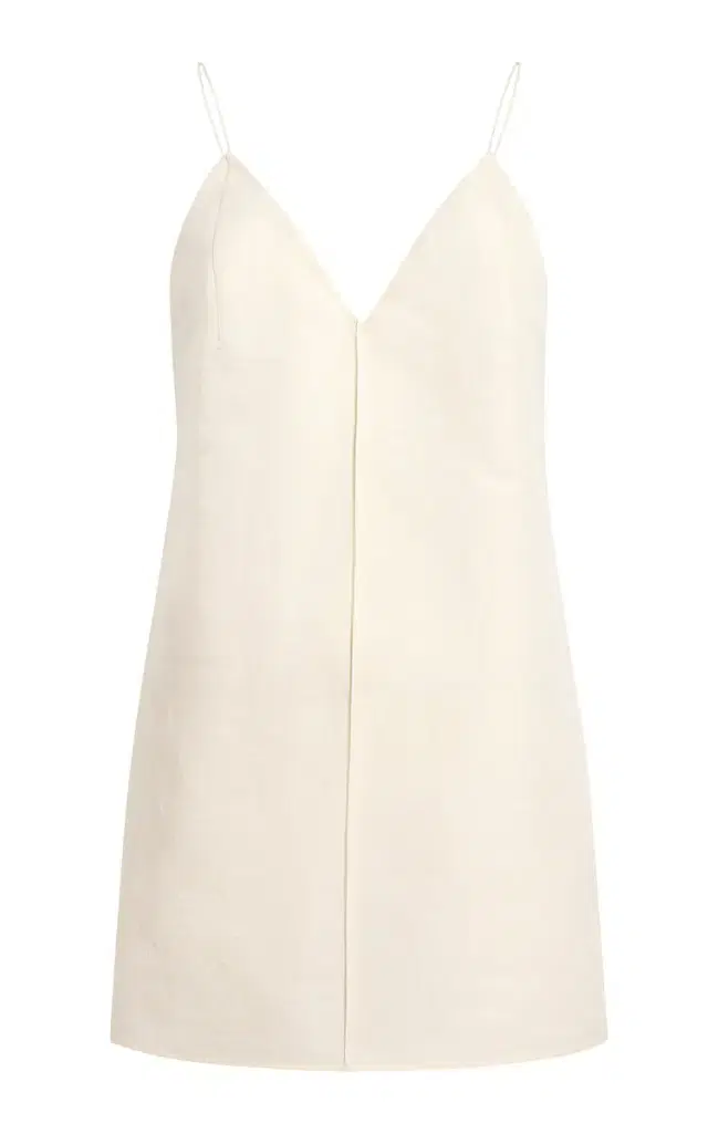 Khaite Talsie Silk-Cotton Organza Tank Top