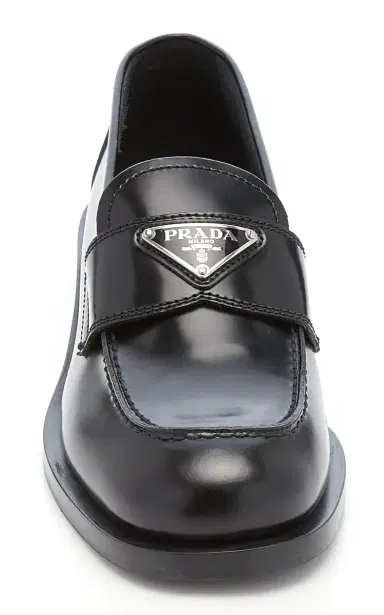 Prada Leather Loafers | Thumbnail 3