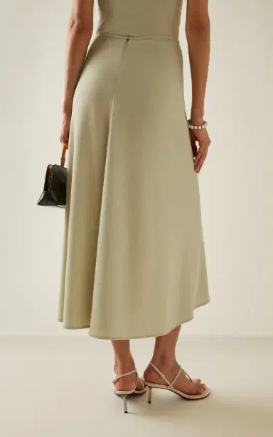 Jil Sander Compact-Knit Jersey Midi Skirt | Thumbnail 12