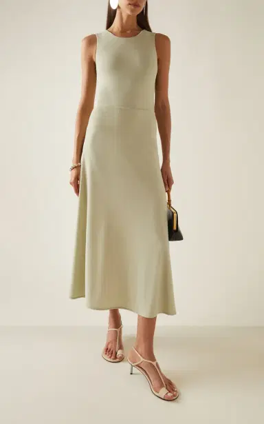 Jil Sander Compact-Knit Jersey Midi Skirt | Thumbnail 10