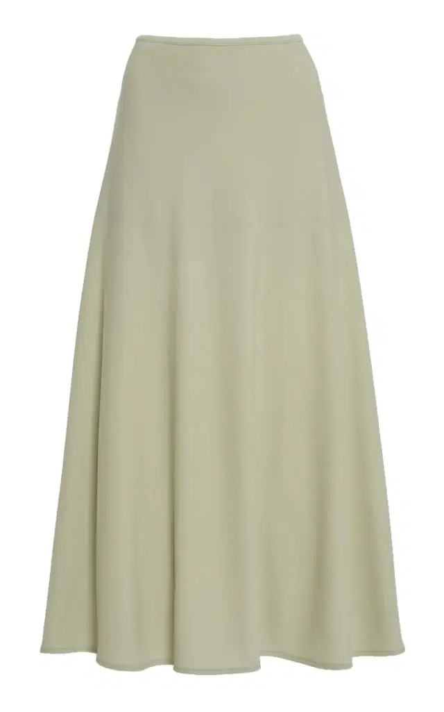 Jil Sander Compact-Knit Jersey Midi Skirt
