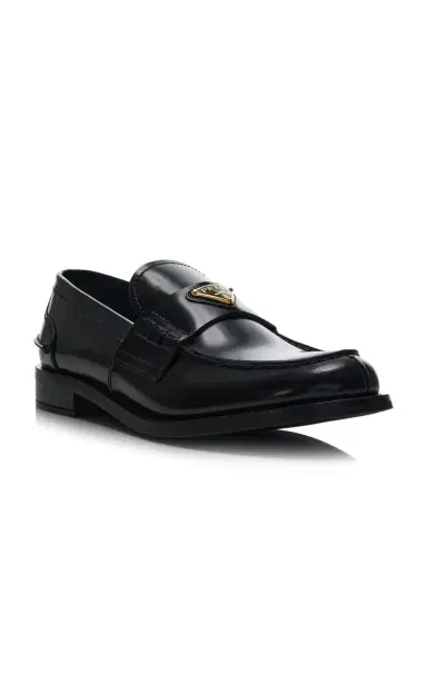 Prada Leather Loafers | Thumbnail 4 Prada Leather Loafers | Thumbnail 4