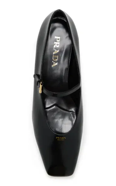 Prada Leather Ballet Flats | Thumbnail 4 Prada Leather Ballet Flats | Thumbnail 4