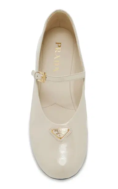 Prada Patent Leather Ballet Flats | Thumbnail 3