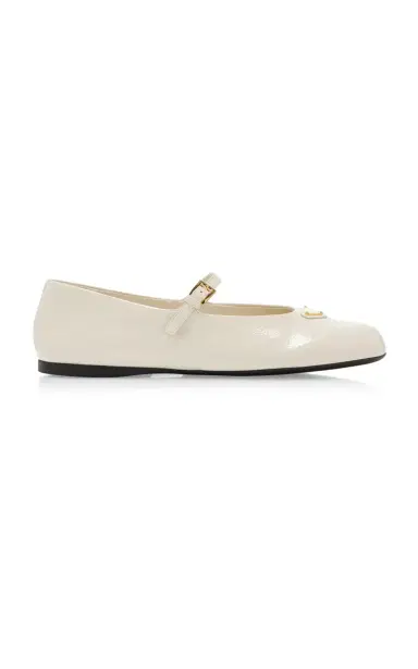 Prada Patent Leather Ballet Flats | Thumbnail 6