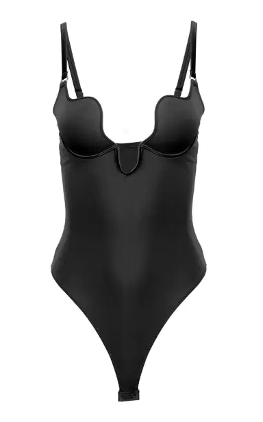 Fleur du Mal Le Stretch Micro Plunge Bodysuit | Thumbnail 9 Fleur du Mal Le Stretch Micro Plunge Bodysuit | Thumbnail 9