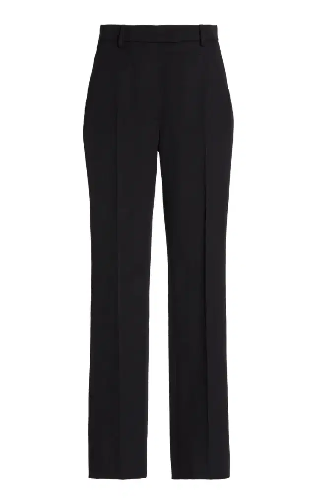 Wool Straight-Leg Pants
