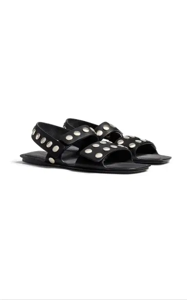 Khaite Boden Studded Leather Sandals | Thumbnail 4 Khaite Boden Studded Leather Sandals | Thumbnail 4