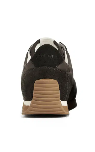 TOTEME Sport Leather-Trimmed Nylon Sneakers | Thumbnail 5 TOTEME Sport Leather-Trimmed Nylon Sneakers | Thumbnail 5