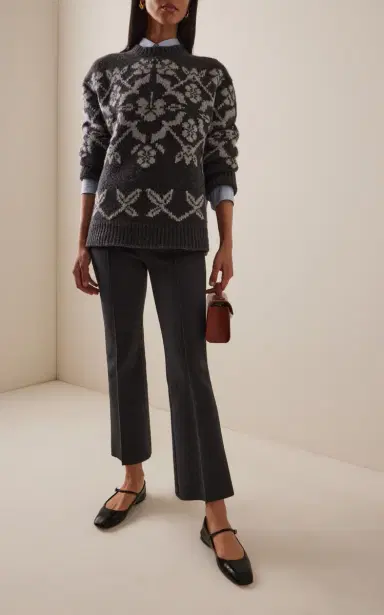 HIGH SPORT Georgia Fair Isle Wool Sweater | Thumbnail 3 HIGH SPORT Georgia Fair Isle Wool Sweater | Thumbnail 3