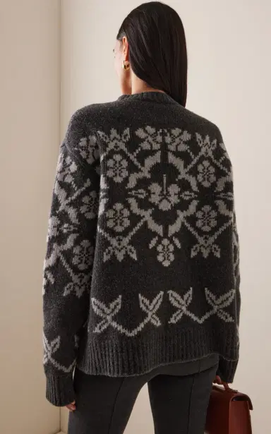 HIGH SPORT Georgia Fair Isle Wool Sweater | Thumbnail 4 HIGH SPORT Georgia Fair Isle Wool Sweater | Thumbnail 4