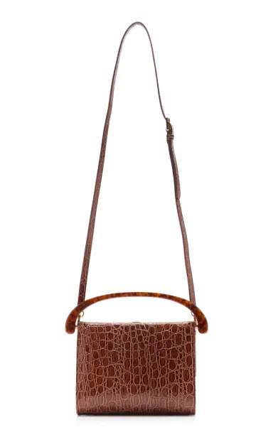 Dries Van Noten Croc-Embossed Leather Top Handle Bag | Thumbnail 5 Dries Van Noten Croc-Embossed Leather Top Handle Bag | Thumbnail 5