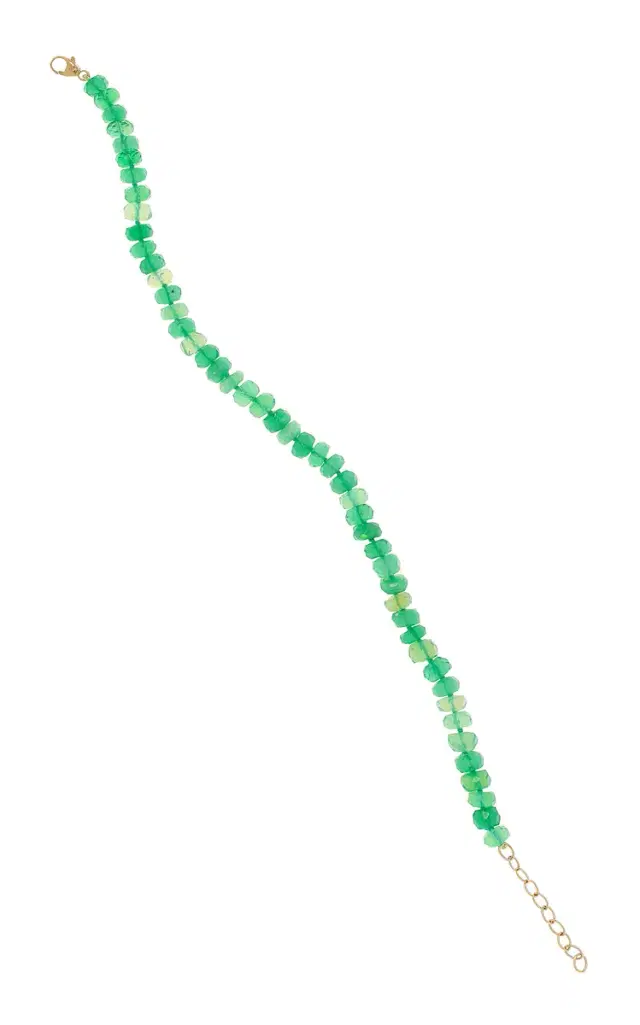 Soleil 14K Yellow Gold Opal Bracelet - Green - OS - Moda Operandi Soleil 14K Yellow Gold Opal Bracelet - Green - OS - Moda Operandi