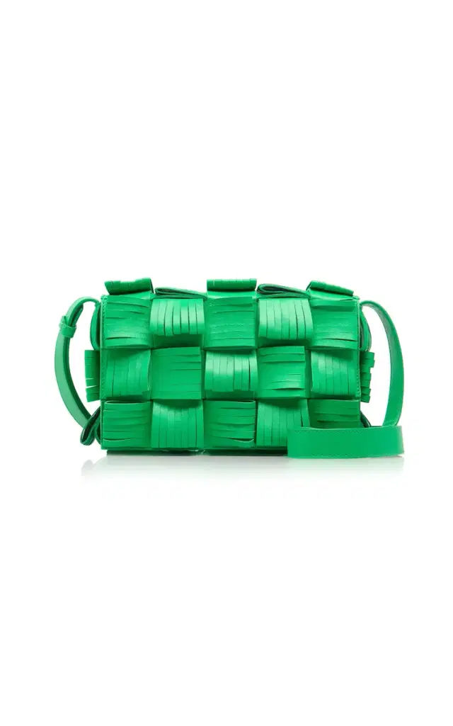 The Cassette Fringed Leather Bag