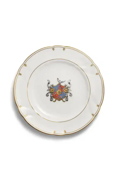 Tiffany & Co. Crest Bone China Dessert Plate | Thumbnail 1 Tiffany & Co. Crest Bone China Dessert Plate | Thumbnail 1