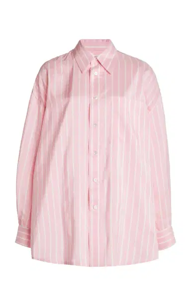 Bottega Veneta Striped Silk Button-Down Shirt | Thumbnail 6 Bottega Veneta Striped Silk Button-Down Shirt | Thumbnail 6