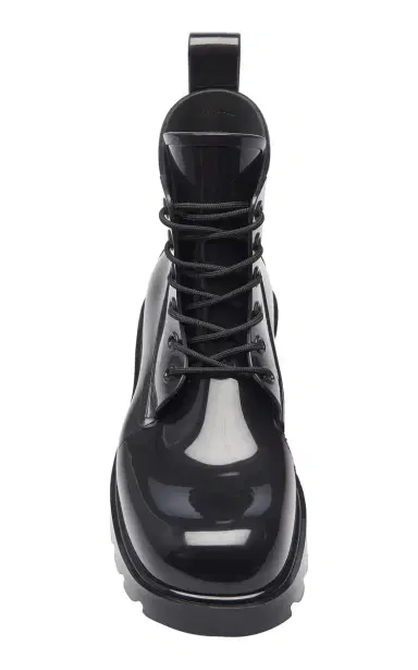 Bottega Veneta Lace-Up Rubber Ankle Boots | Thumbnail 4 Bottega Veneta Lace-Up Rubber Ankle Boots | Thumbnail 4