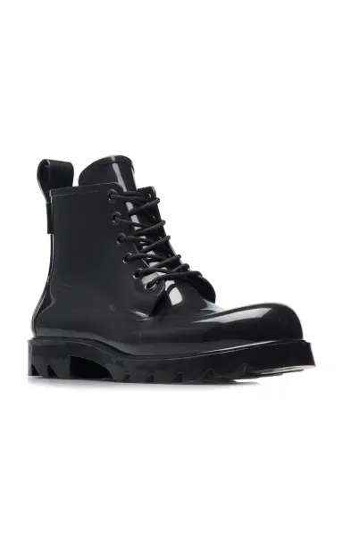 Bottega Veneta Lace-Up Rubber Ankle Boots | Thumbnail 6 Bottega Veneta Lace-Up Rubber Ankle Boots | Thumbnail 6