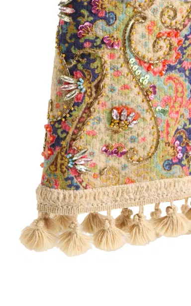 Valentino Garavani Embroidered Cotton Mini Skirt | Thumbnail 5