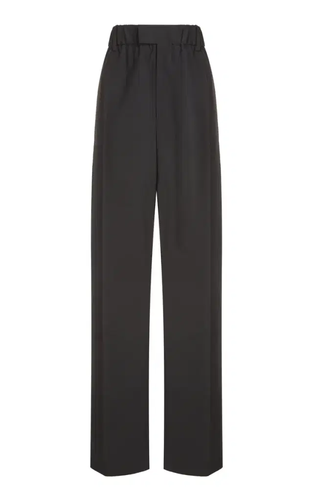 Bottega Veneta Tailored Wool Twill Straight-Leg Pants