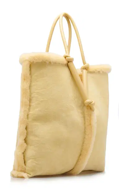 Bottega Veneta Reversible Oversized Shearling Tote Bag | Thumbnail 5 Bottega Veneta Reversible Oversized Shearling Tote Bag | Thumbnail 5